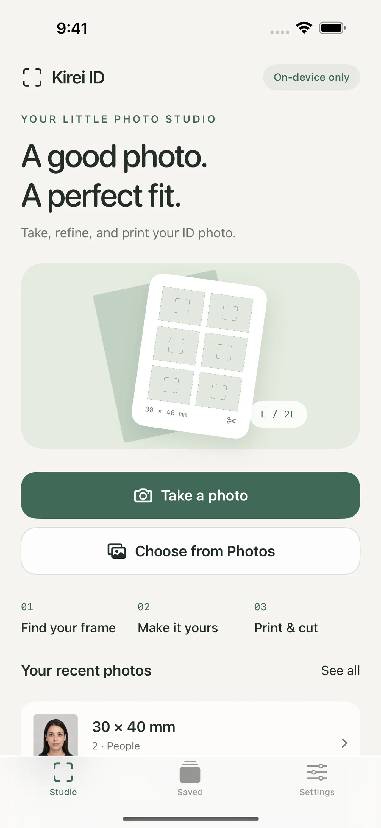 Kirei ID — A good photo. Set to your size.