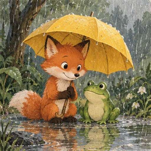 A rainy day